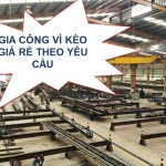 Gia công cắt vì kèo thép giá rẻ theo yêu cầu