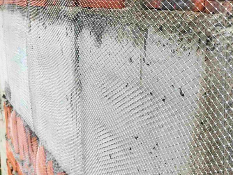 Lưới tô tường giúp gia cố vị trí tiếp giáp giữa gạch và bê tông