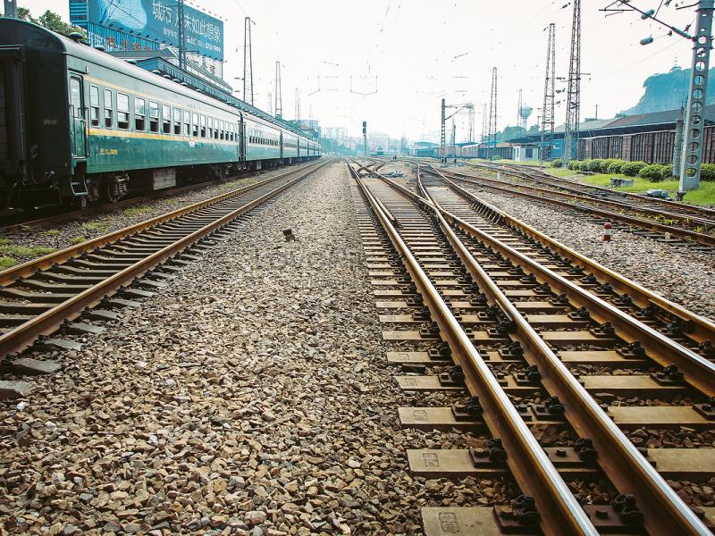 Thép ray sử dụng đường ray tàu