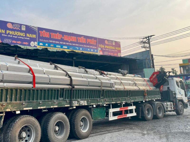 Đại lý thép ống Cường Phát SG uy tín, hàng chính hãng, giá cạnh tranh - Tôn Thép Mạnh Tiến Phát