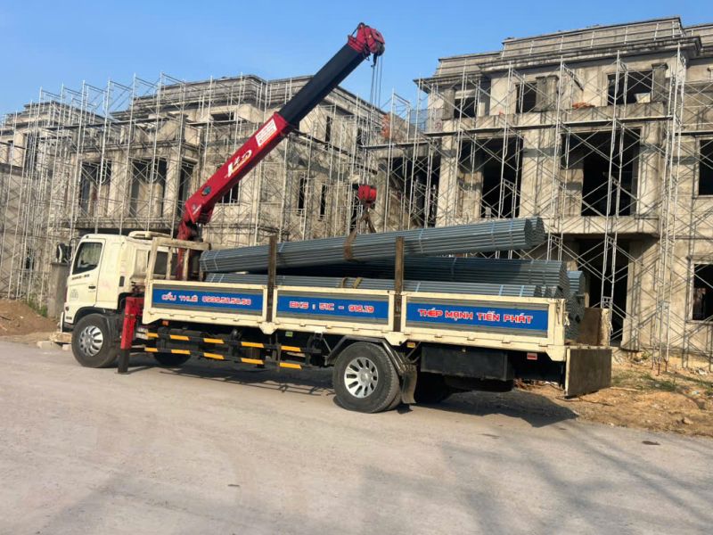 Giao 1000 cây ống mạ kẽm Cường Phát phi 49 đến công trình nhà ở tại Biên Hòa, Đồng Nai