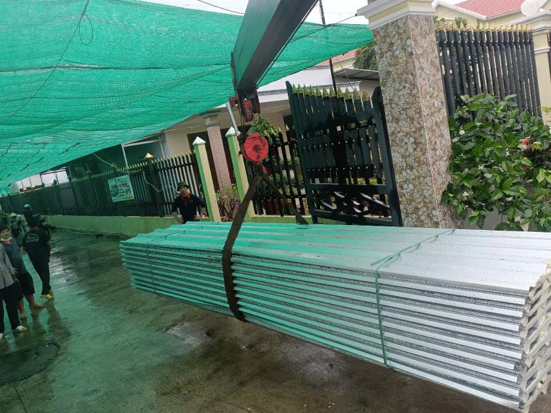 Giao tôn PU cho Công ty Hợp Lực, đường Trần Đại Nghĩa, Bình Chánh