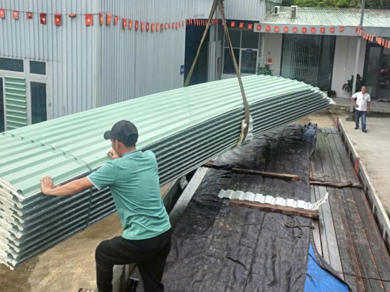 Giao tôn PU cách nhiệt cho Công ty Bao Bì Nam Phát, Thới Tam Thôn, Hóc Môn