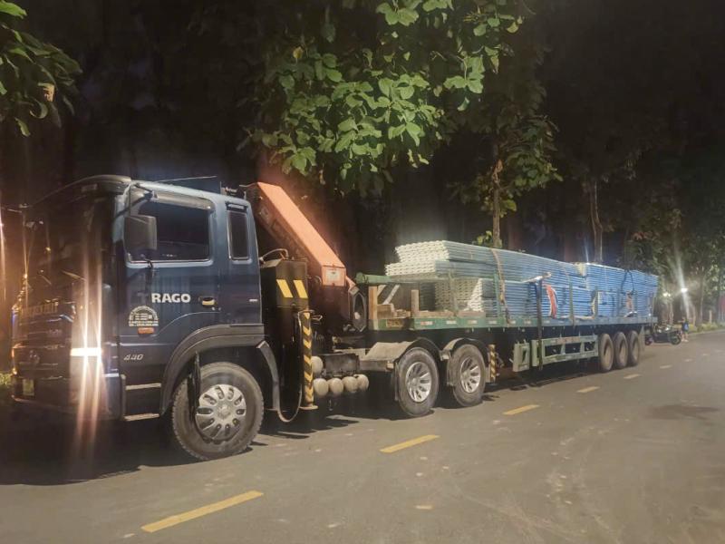 Giao 2000m tôn PU cho công trình Bộ Ngoại Giao Quận 1