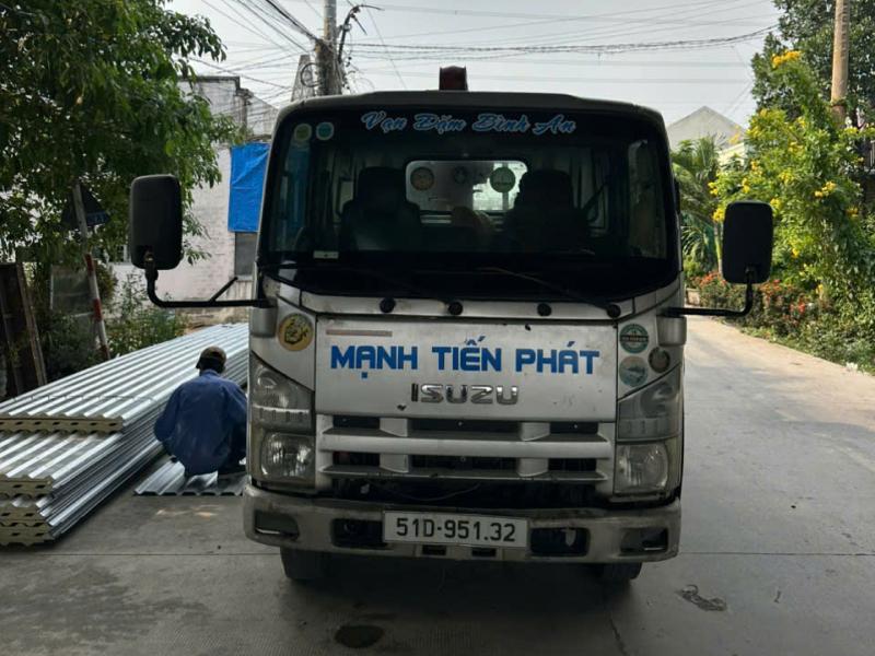 Giao tôn PU Hoa Sen cho công trình tại Quận 7