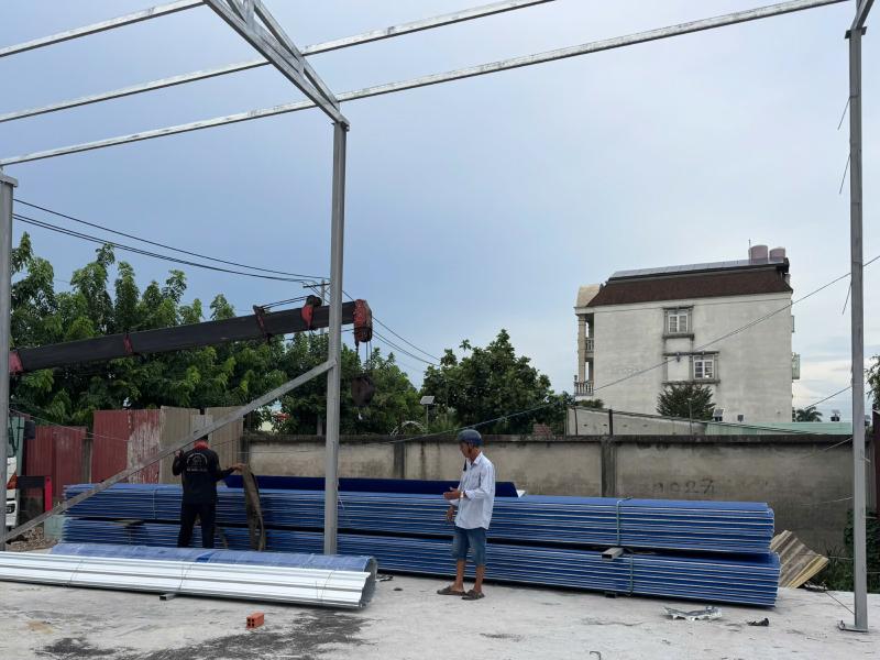 Nhu cầu sử dụng tôn xốp cách nhiệt lợp mái cho các công trình tại Huyện Hóc Môn ngày càng tăng cao