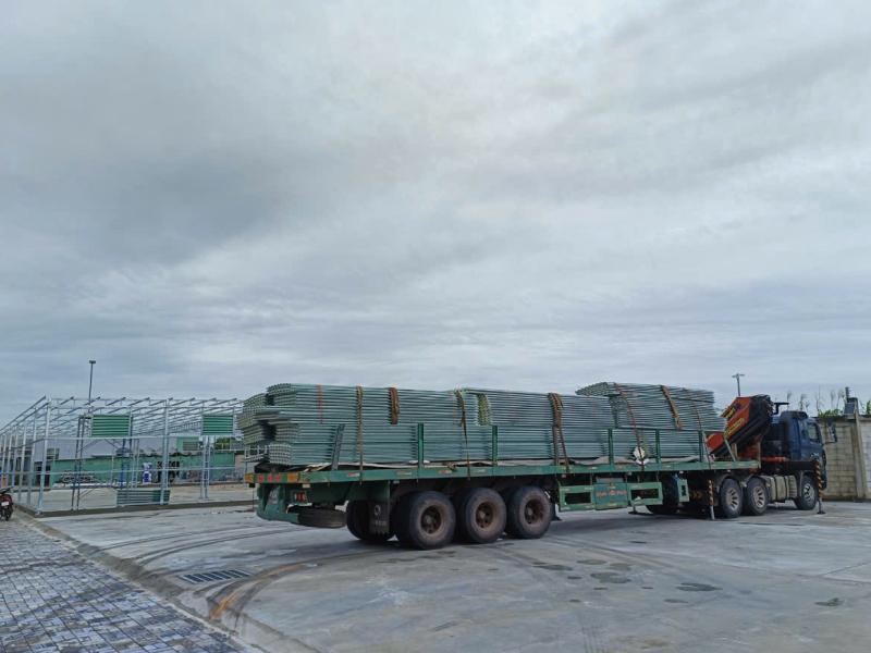 Giao 200m tôn PU Việt Nhật cho khu vui chơi Vân Lại Viên, Long An