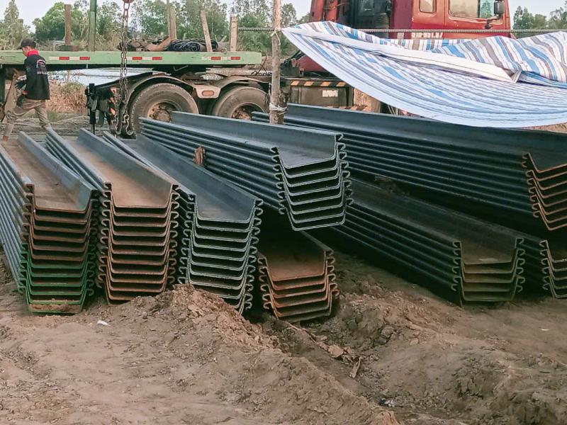 Các loại cừ larsen cho thuê rất đa dạng, phù hợp nhiều loại công trình khác nhau