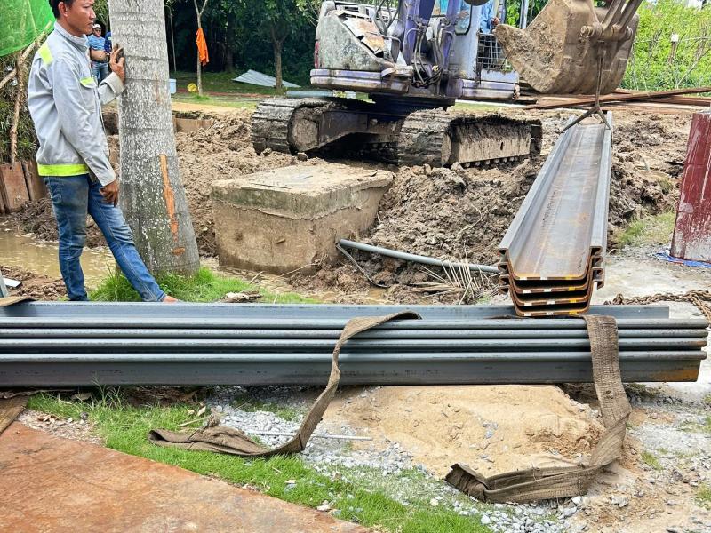 Tôn Thép Nhật Minh nhận ép cừ larsen tại Vĩnh Long cho mọi công trình lớn nhỏ, giá tốt