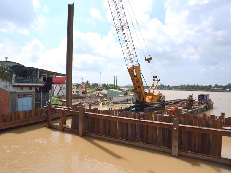 Tôn Thép Nhật Minh nhận ép nhổ cọc larsen phù hợp với điều kiện địa hình, quy mô công trình