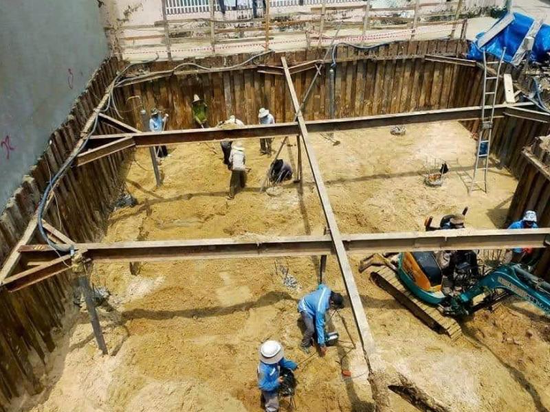 Nhu cầu ép cừ larsen tại Bình Thuận đa dạng từ nhà phố, resort đến công trình hạ tầng