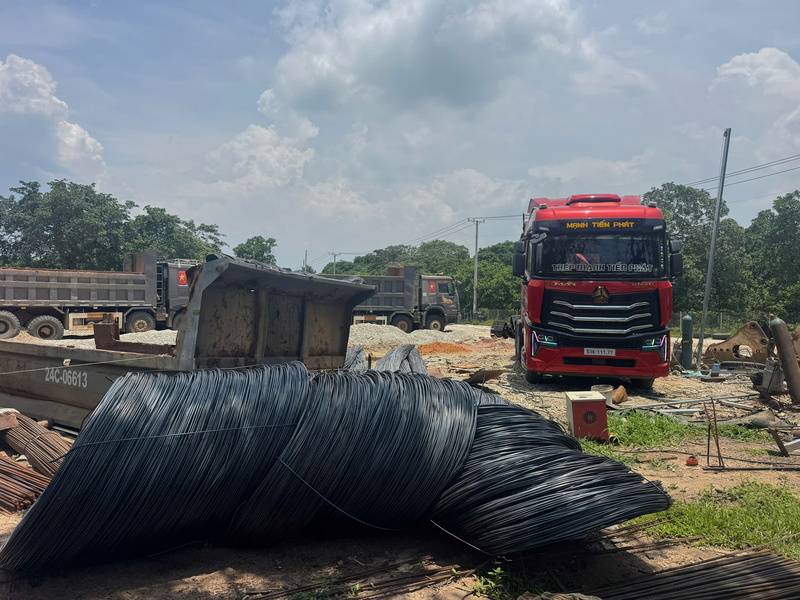 Hình dự án thép Việt Mỹ (6)